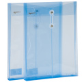 Pp Plastic Document Fichier Holder A4 Enveloppe de fichier Clear avec bouton